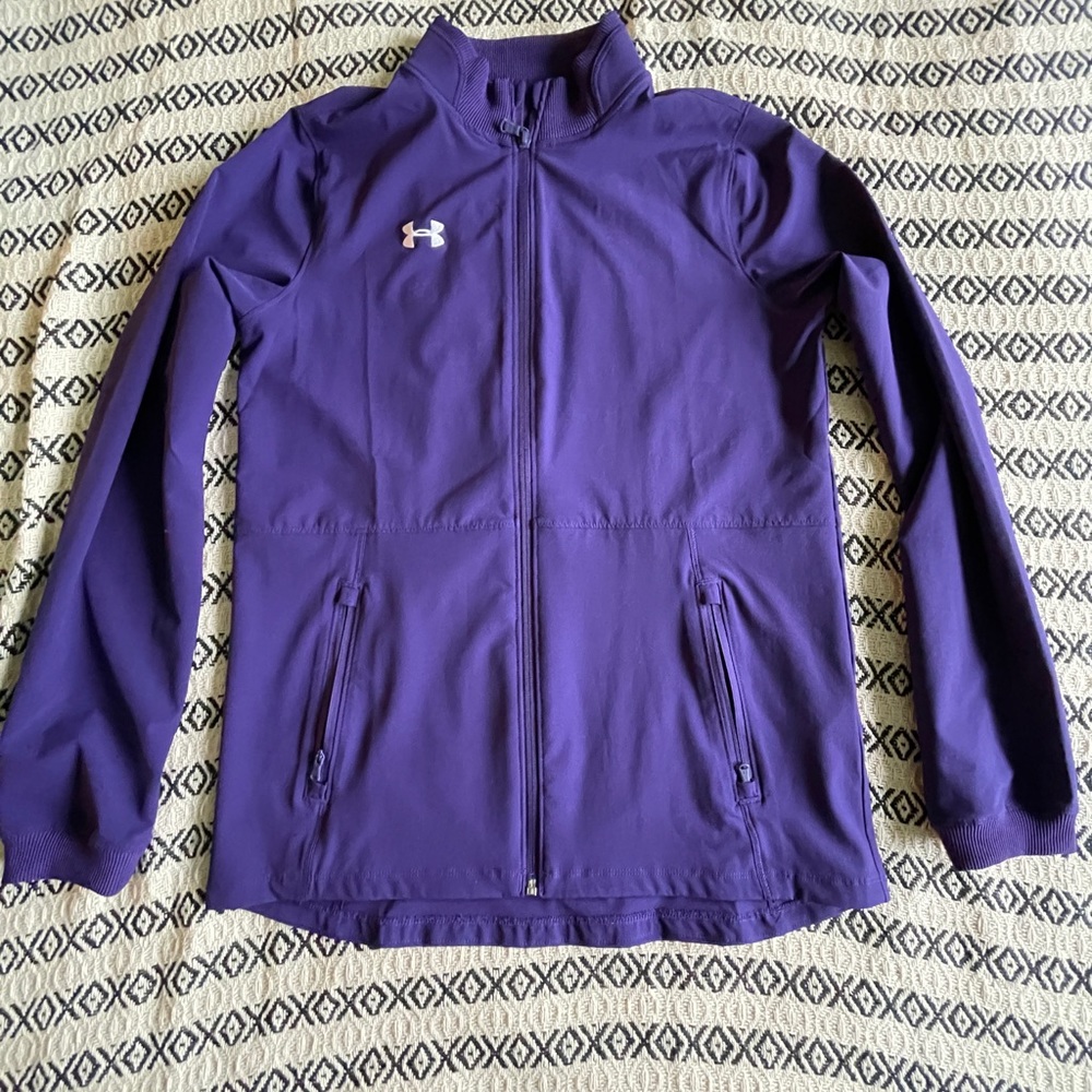 Under armor jacket, small, purple